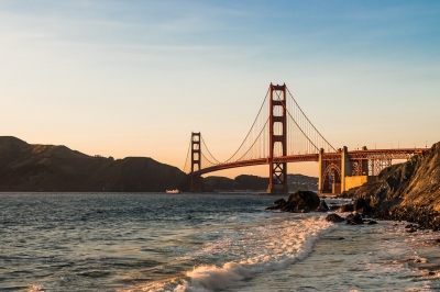 Golden Gate Bruecke (Public Domain | Pixabay)  Public Domain 
Infos zur Lizenz unter 'Bildquellennachweis'